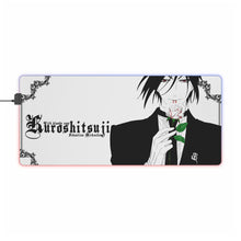 Load image into Gallery viewer, Black Butler RGB LED Mouse Pad (Desk Mat)
