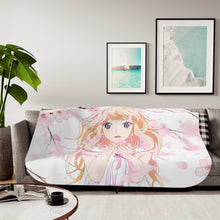 Load image into Gallery viewer, Anime Your Lie in April Sherpa Blanket
