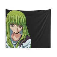 C.C. (Code Geass) Indoor Wall Tapestry
