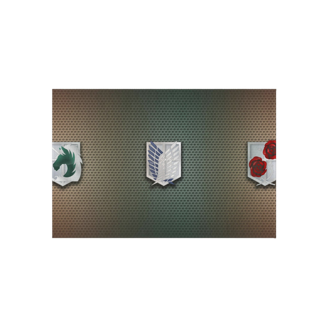 Anime Attack On Titan Rug