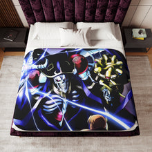Load image into Gallery viewer, Ainz Ooal Gown Sherpa Blanket
