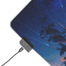 Load image into Gallery viewer, Anime Sunset RGB LED Mouse Pad (Desk Mat)
