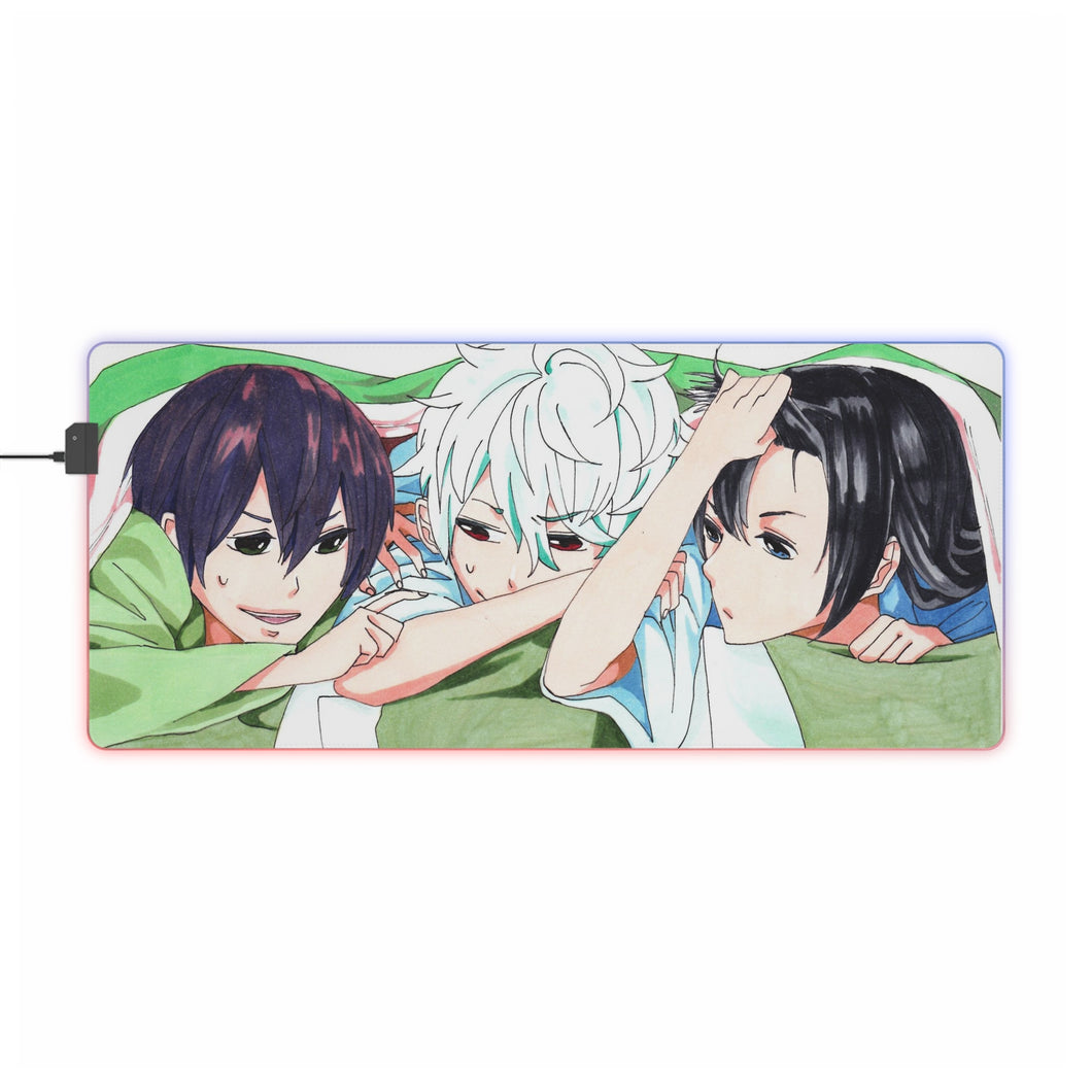 Anime Gintama RGB LED Mouse Pad (Desk Mat)