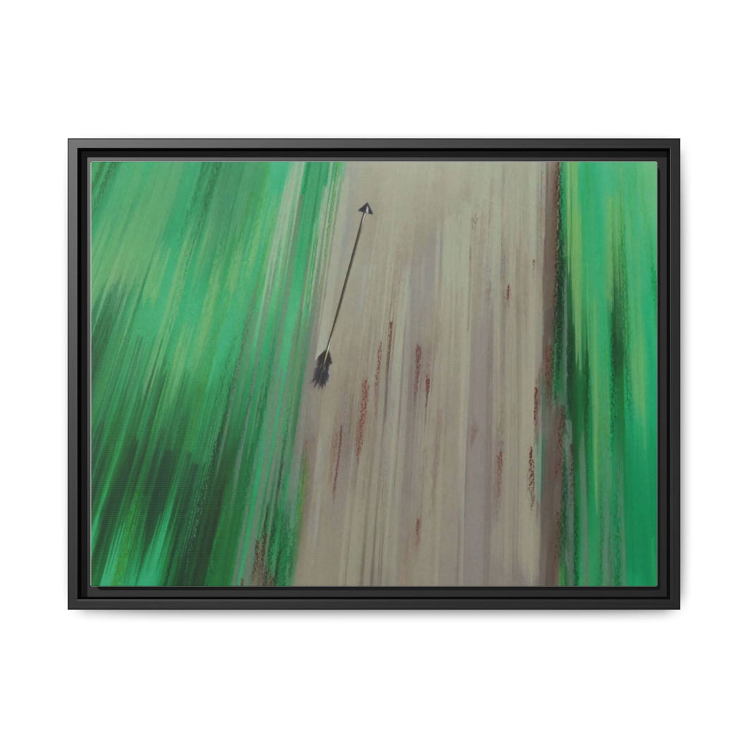 Anime Princess Mononoker Canvas Framed Art Print