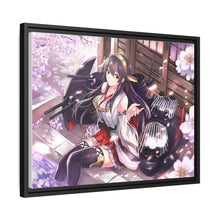 Load image into Gallery viewer, Anime Kantai Collection Canvas Framed Art Print

