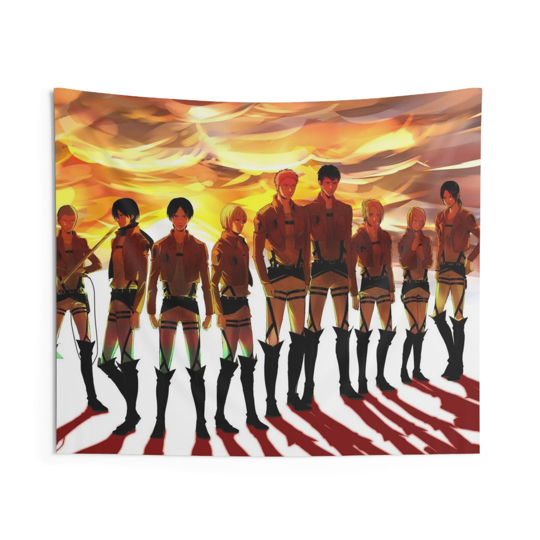 Squad and Survey Corps Indoor Wall Tapestry