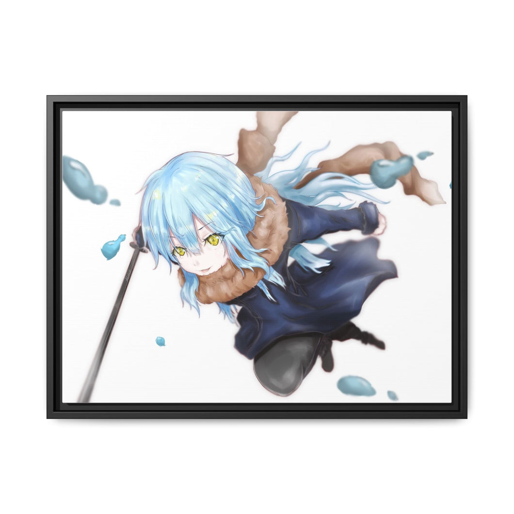 That Time I Got Reincarnated As A Slime Canvas Framed Art Print