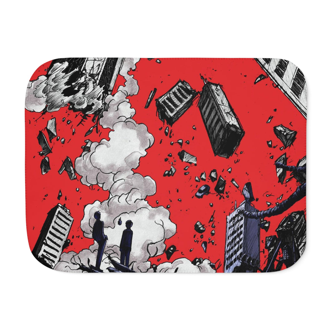 Mob Psycho 100 Sherpa Blanket