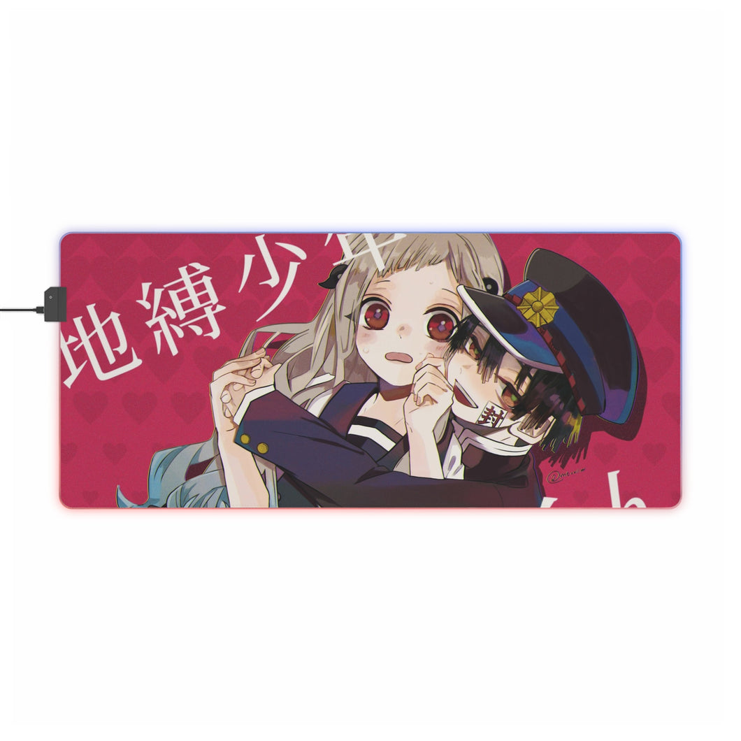Jibaku Shounen Hanako-kun RGB LED Mouse Pad (Desk Mat)