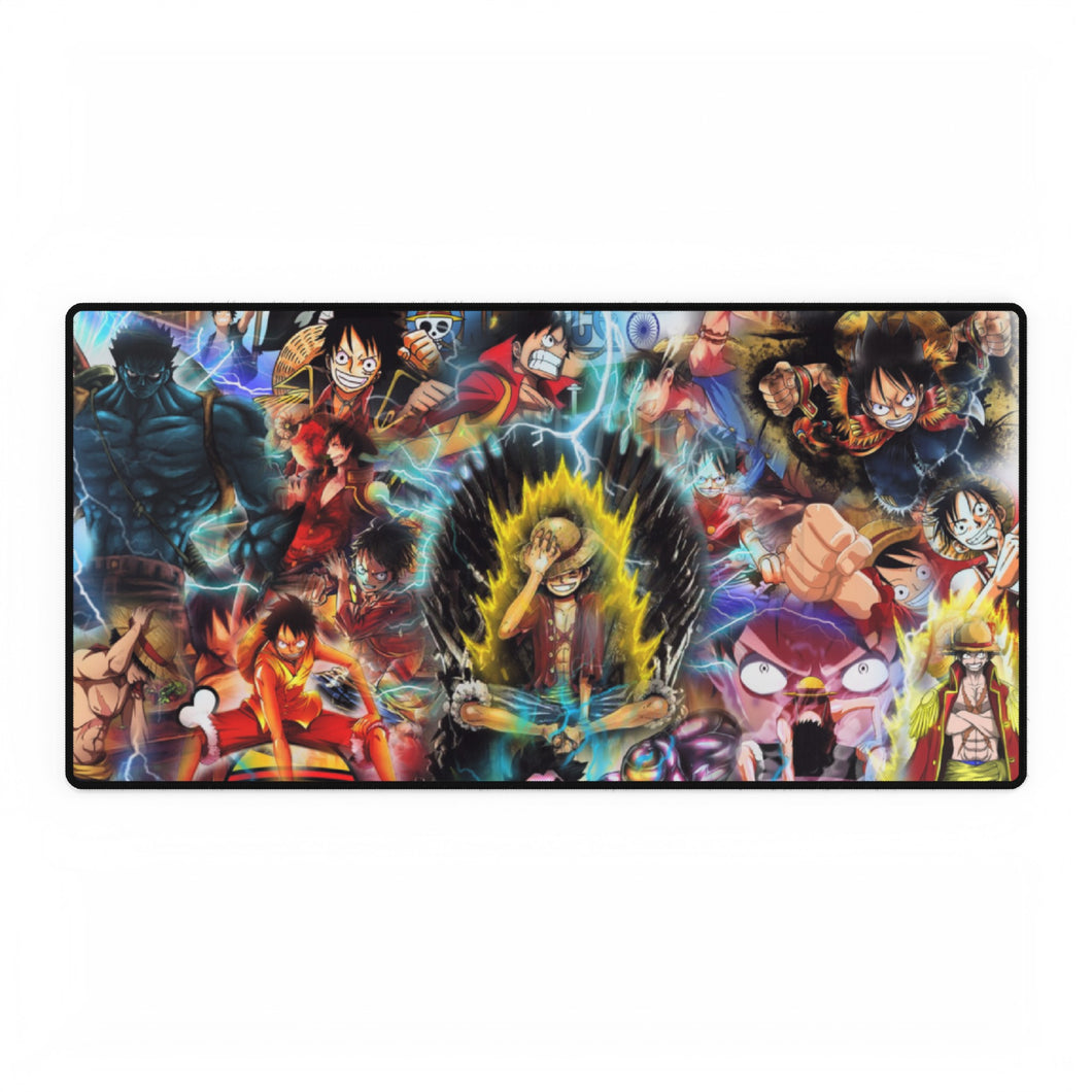 One Piece Luffy on Iron throne Mouse Pad (Desk Mat)
