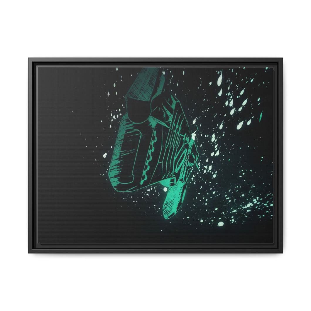 Dominator Canvas Framed Art Print
