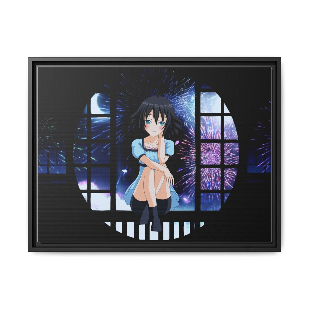 Mayuri Shiina Canvas Framed Art Print