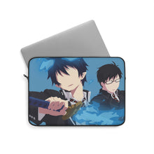Load image into Gallery viewer, Blue Exorcist Rin Okumura, Yukio Okumura Laptop Sleeve
