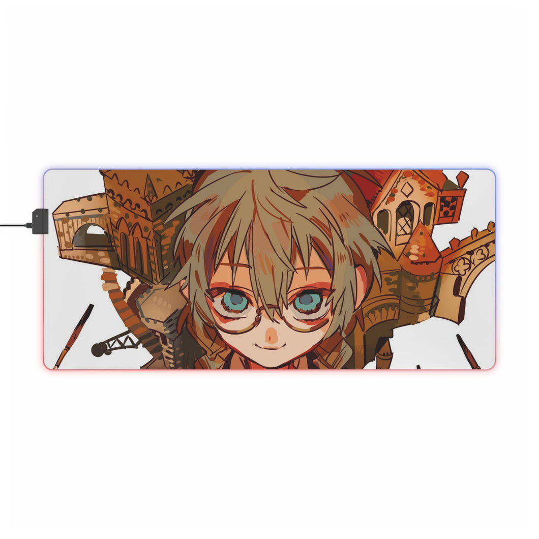 Jibaku Shounen Hanako-kun RGB LED Mouse Pad (Desk Mat)