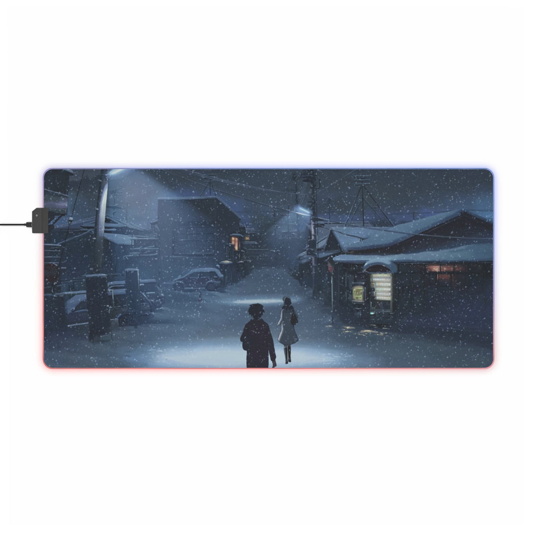 Anime Winter RGB LED Mouse Pad (Desk Mat)
