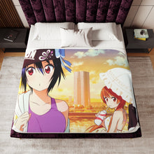 Load image into Gallery viewer, Nisekoi Seishirou Tsugumi, Marika Tachibana Sherpa Blanket

