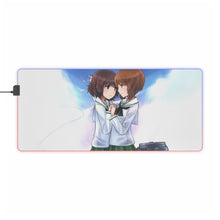 Load image into Gallery viewer, Girls und Panzer RGB LED Mouse Pad (Desk Mat)
