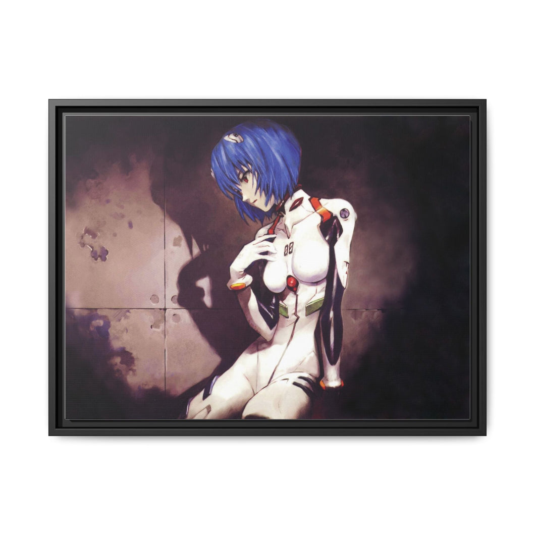 Anime Neon Genesis Evangelion Canvas Framed Art Print