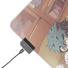 Load image into Gallery viewer, My Hero Academia Izuku Midoriya, Katsuki Bakugou RGB LED Mouse Pad (Desk Mat)

