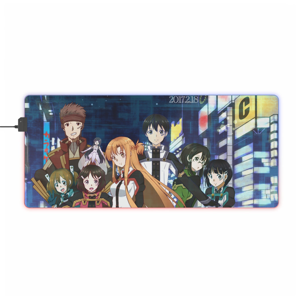 Sword Art Online Movie: Ordinal Scale RGB LED Mouse Pad (Desk Mat)
