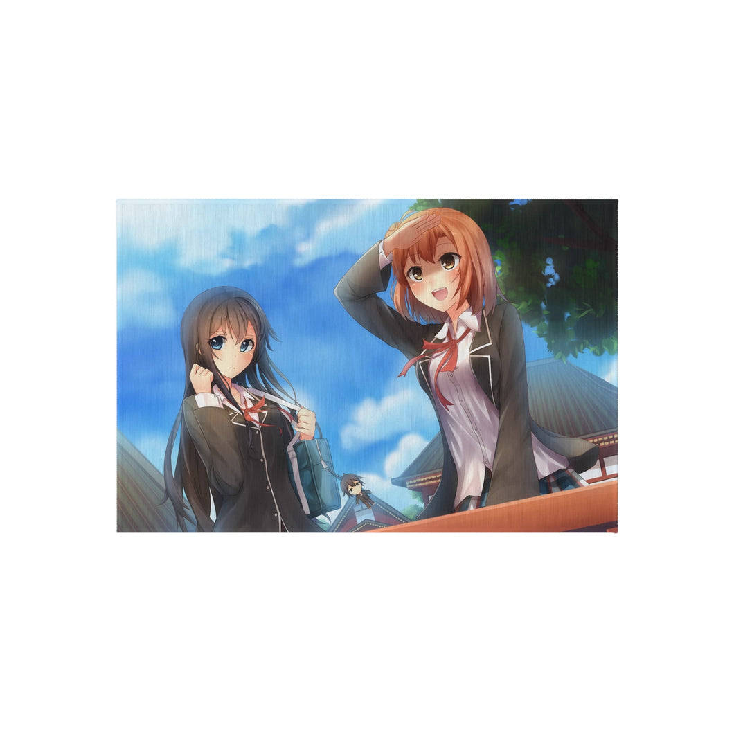 My Teen Romantic Comedy SNAFU Yukino Yukinoshita, Yui Yuigahama Rug
