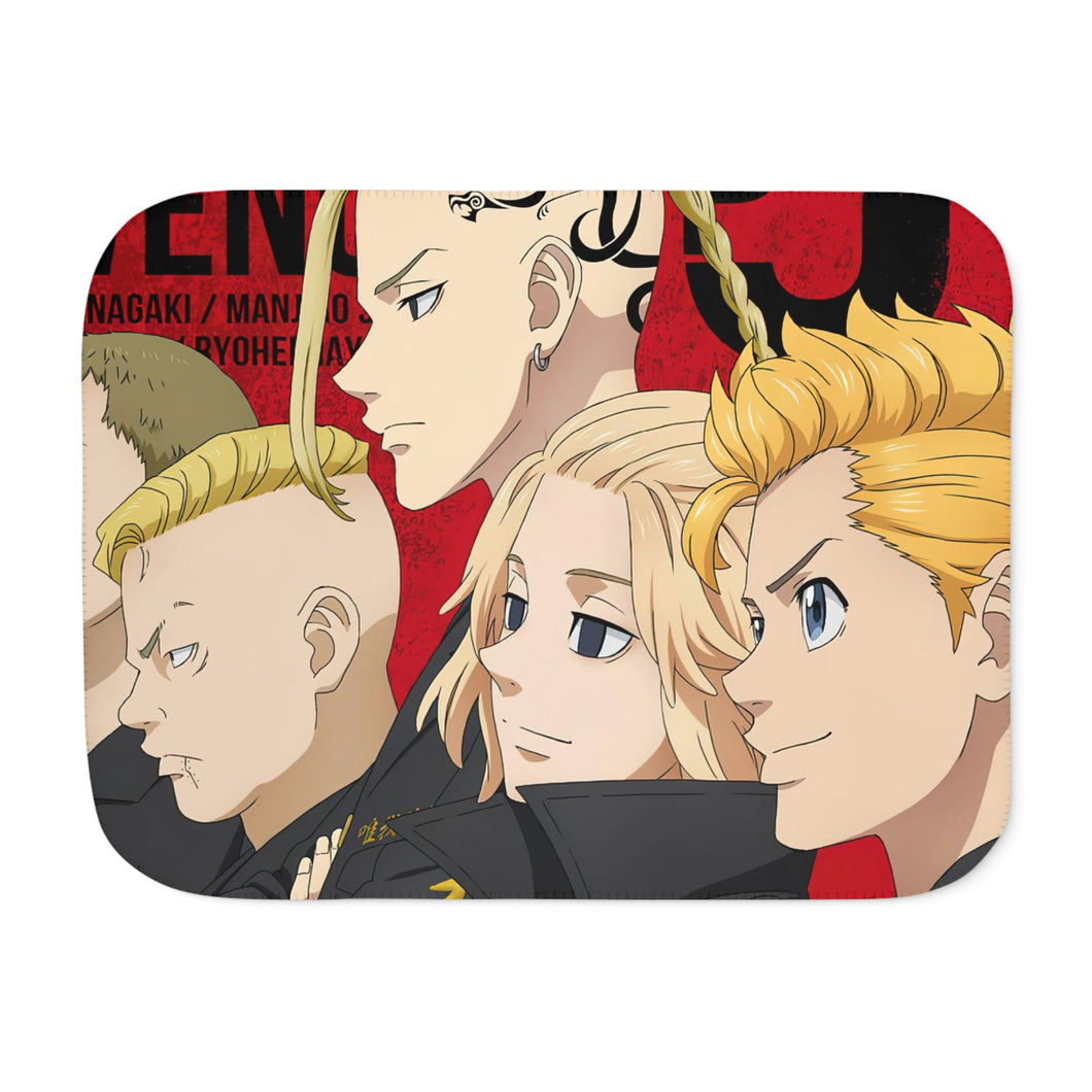Anime Tokyo Revengers Sherpa Blanket