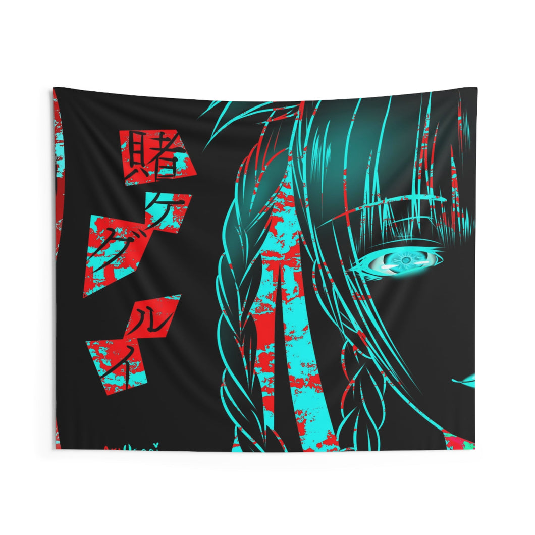 Kakegurui Yumeko Jabami, Kirari Momobami Indoor Wall Tapestry
