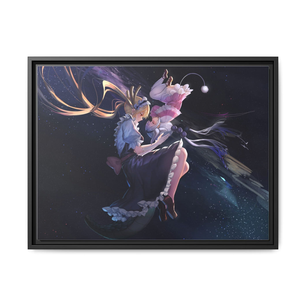 Miss Kobayashi's Dragon Maid Canvas Framed Art Print