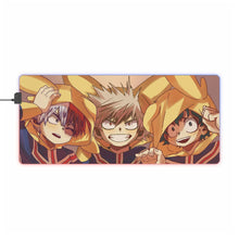 Load image into Gallery viewer, My Hero Academia Izuku Midoriya, Katsuki Bakugou RGB LED Mouse Pad (Desk Mat)

