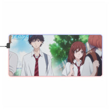 Load image into Gallery viewer, Ao Haru Ride RGB LED Mouse Pad (Desk Mat)
