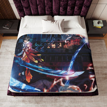 Load image into Gallery viewer, Euterpe ~Void Genome~ Sherpa Blanket
