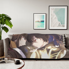 Load image into Gallery viewer, Hyakkimaru and Mio Sherpa Blanket
