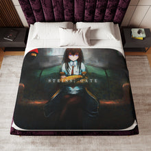 Load image into Gallery viewer, Makise Kurisu Sherpa Blanket
