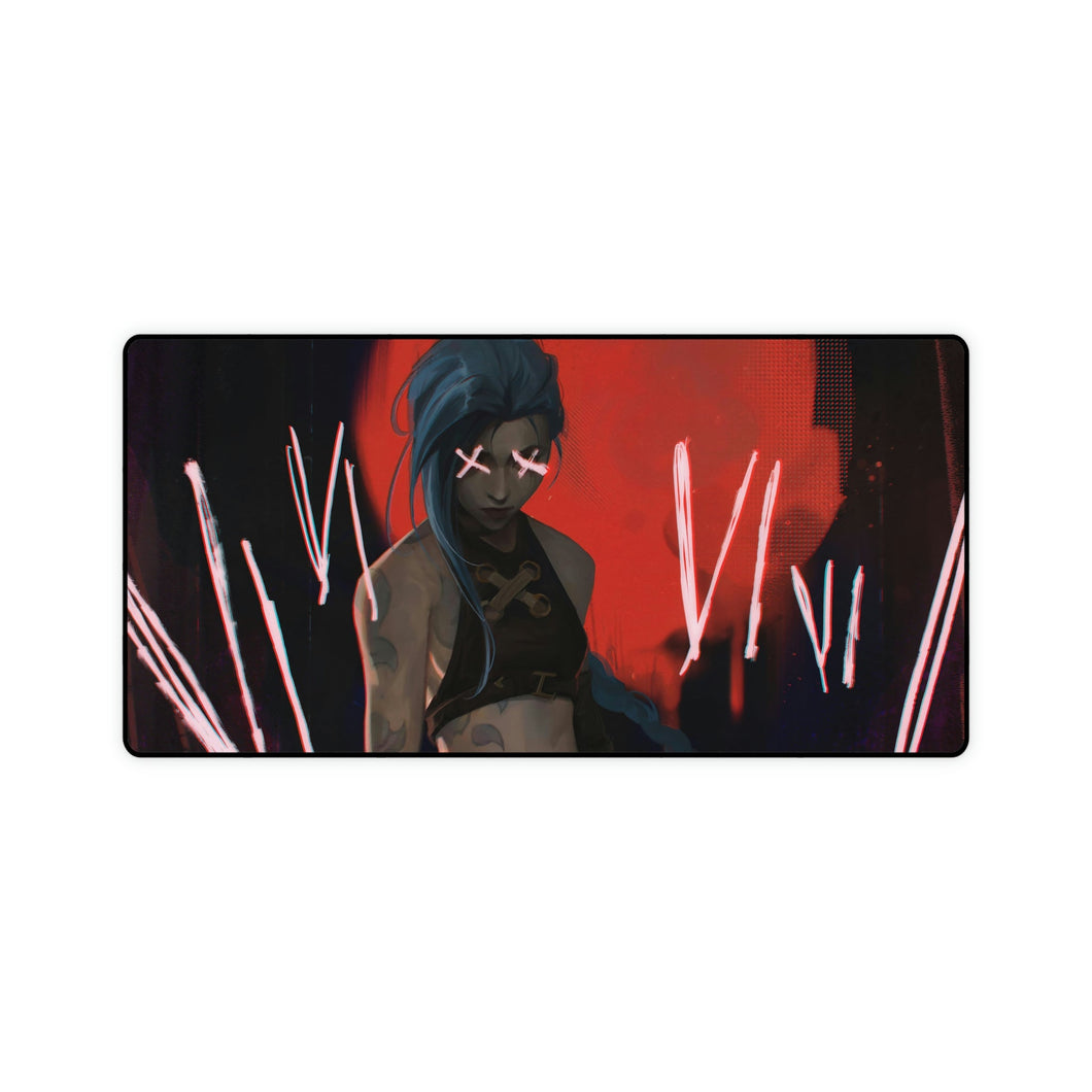 Arcane Jinx Netflix Mouse Pad (Desk Mat)