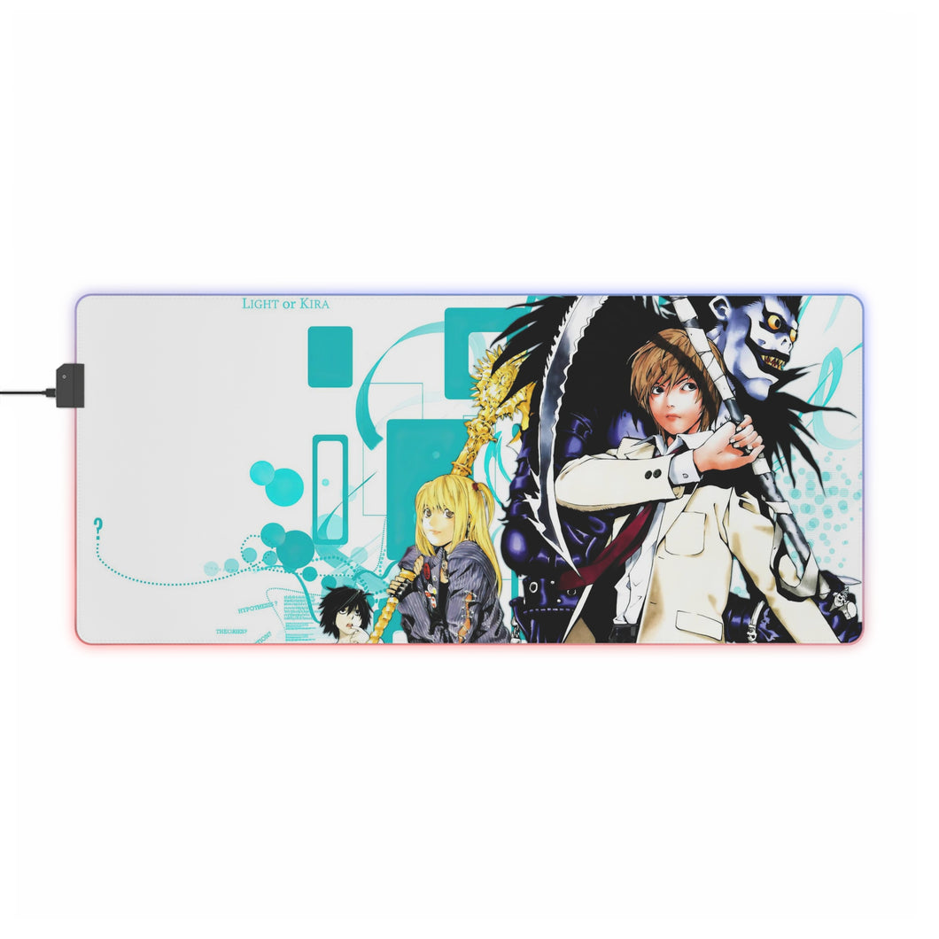 Anime Death Note RGB LED Mouse Pad (Desk Mat)