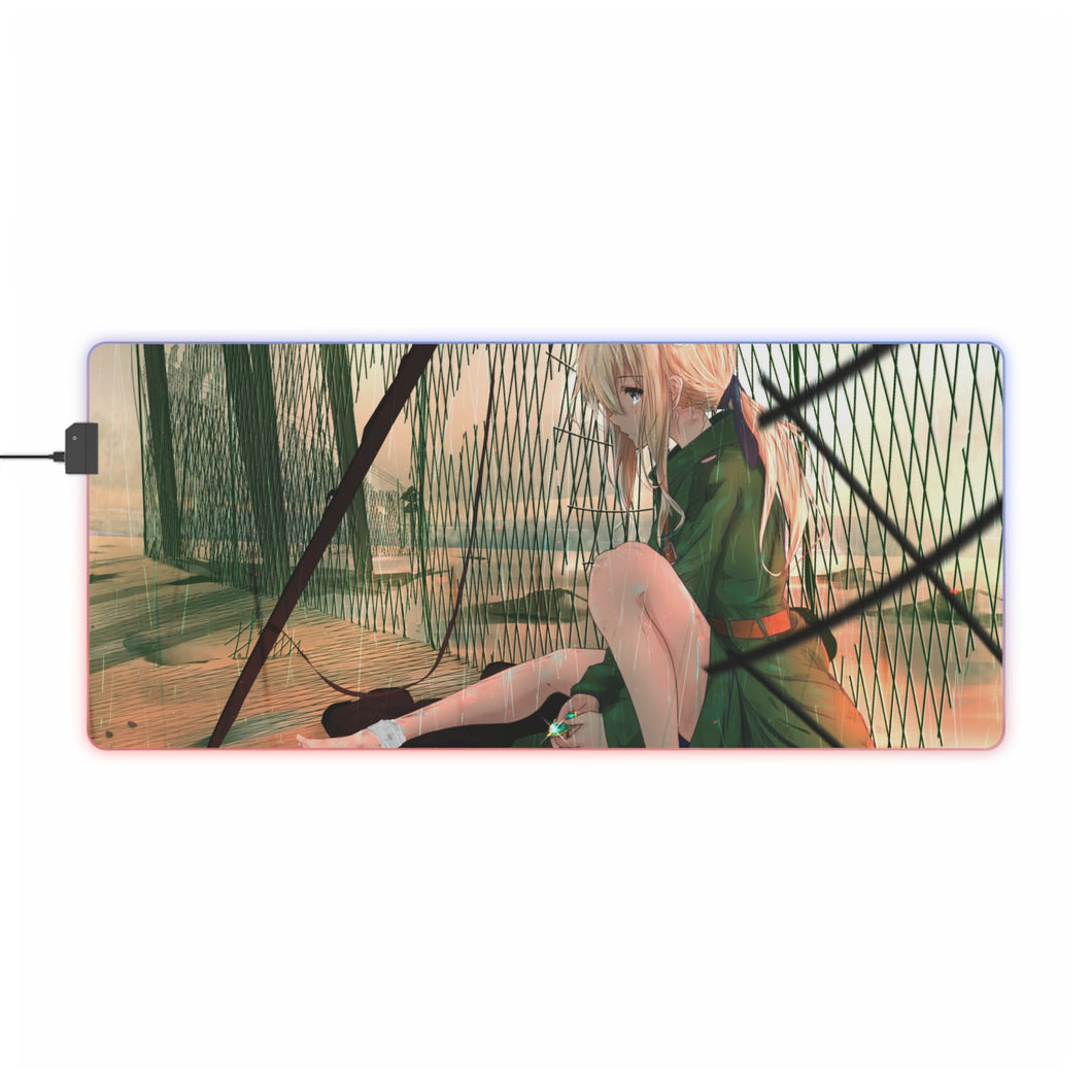 Violet Evergarden RGB LED Mouse Pad (Desk Mat)