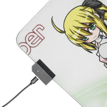 Load image into Gallery viewer, Fate/Stay Night RGB LED Mouse Pad (Desk Mat)
