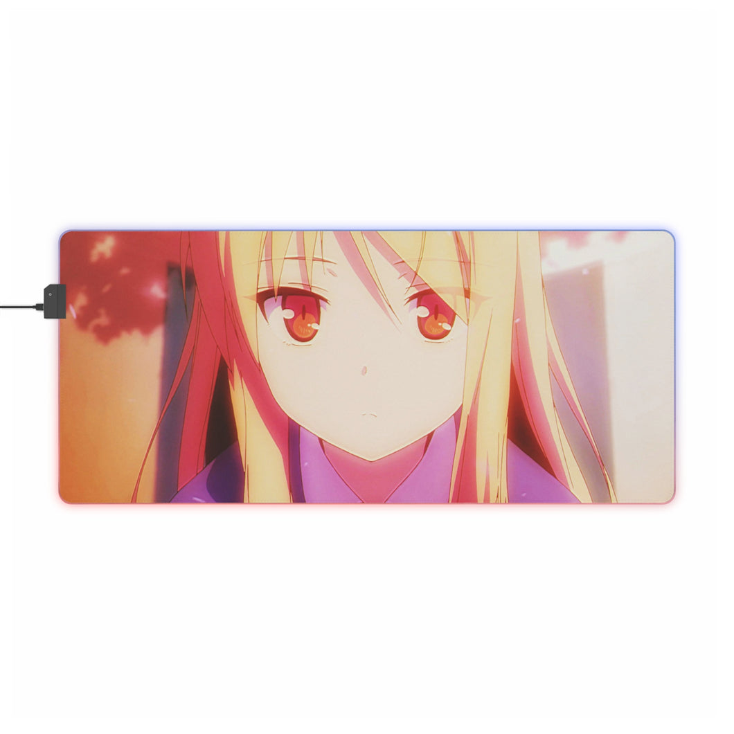 Mashiro Shiina RGB LED Mouse Pad (Desk Mat)