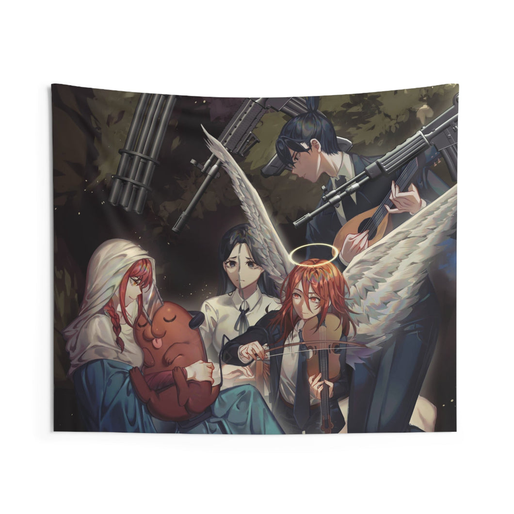 Anime Chainsaw Man Indoor Wall Tapestry