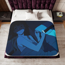 Load image into Gallery viewer, Anime Neon Genesis Evangelion Sherpa Blanket
