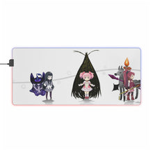 Load image into Gallery viewer, Puella Magi Madoka Magica Homura Akemi, Sayaka Miki, Mami Tomoe RGB LED Mouse Pad (Desk Mat)
