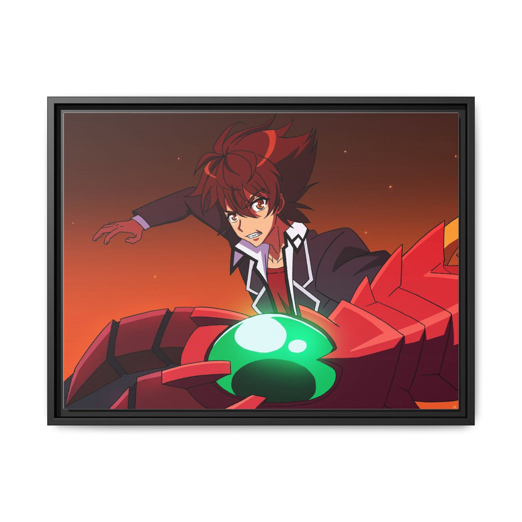 High School DxD Issei Hyoudou, Ddraig Canvas Framed Art Print