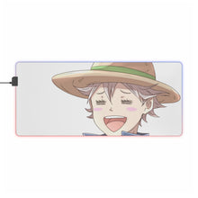 Load image into Gallery viewer, Black Clover Asta RGB LED Mouse Pad (Desk Mat)
