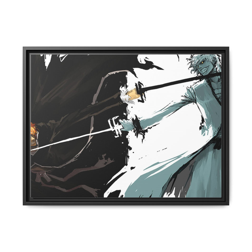 Yin and Yang Canvas Framed Art Print