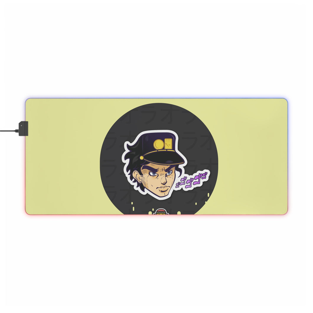 Jotaro Kujo RGB LED Mouse Pad (Desk Mat)
