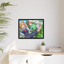 Load image into Gallery viewer, Anime Miss Kobayashi&#39;s Dragon Maid Canvas Framed Art Print
