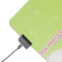 Load image into Gallery viewer, Glass Heart Princess RGB LED Mouse Pad (Desk Mat)
