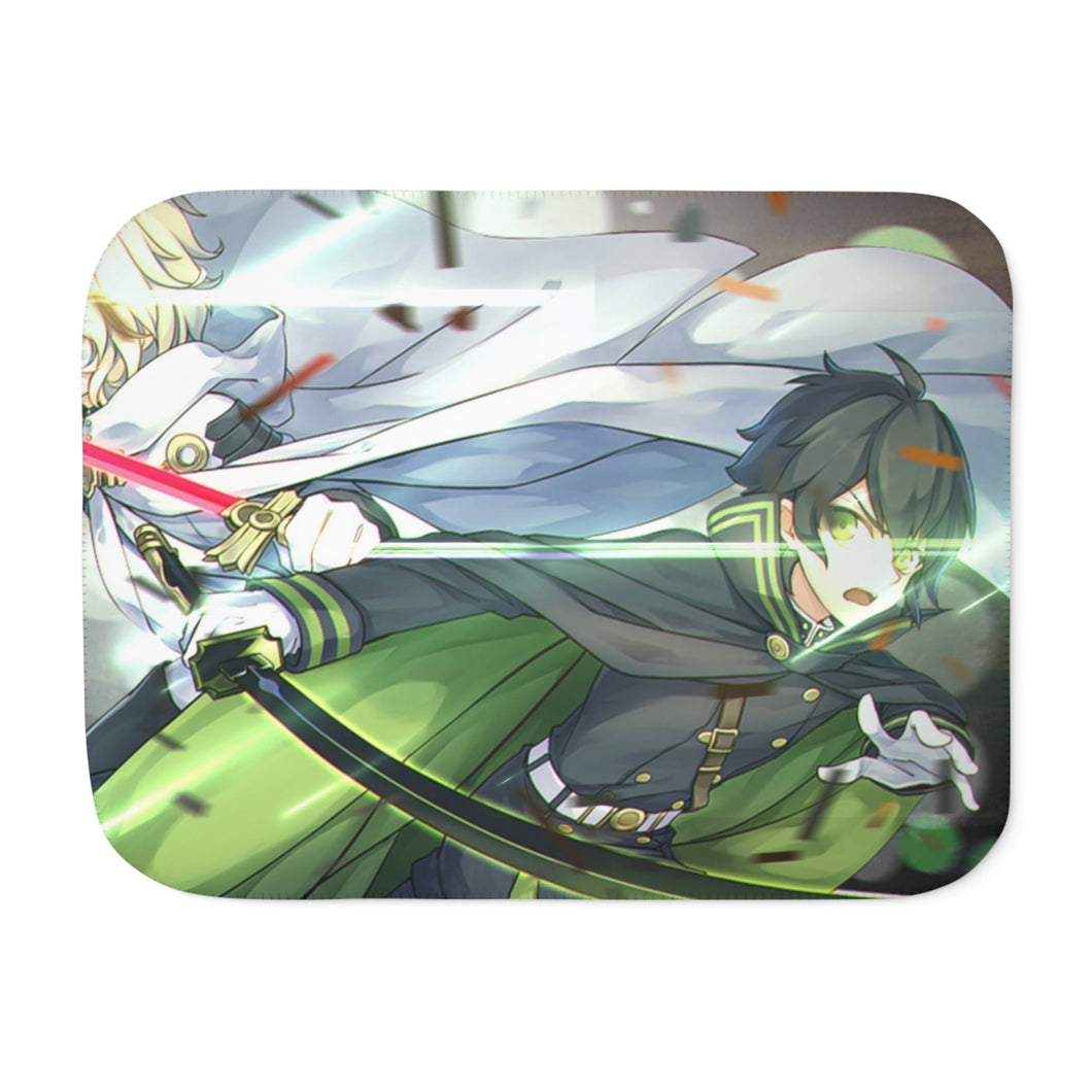 Anime Seraph of the End Sherpa Blanket