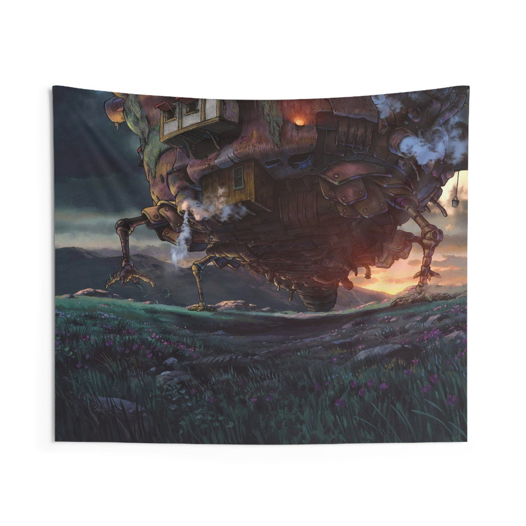 Howl's Moving Castle Indoor Wall Tapestry