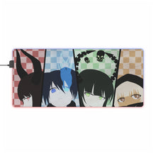 Load image into Gallery viewer, Black Rock Shooter RGB LED Mouse Pad (Desk Mat)
